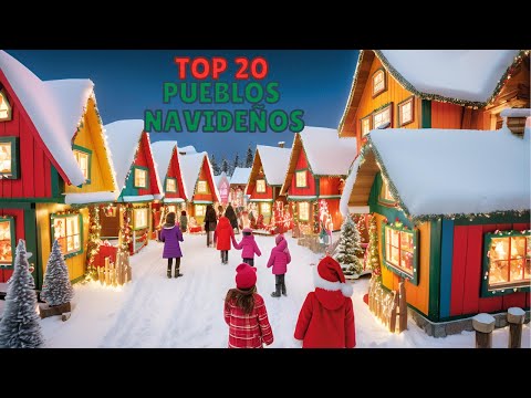20 Most Beautiful Christmas Villages in the World | Santa Claus and Christmas
