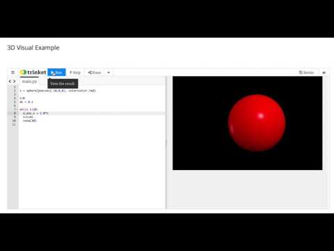 Make A Graph From Your Vpython Glowscript Model
