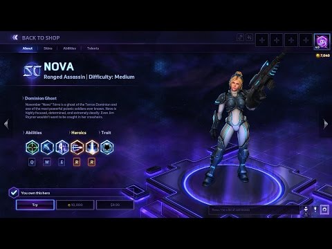 Heroes of the Storm - Nova - Hero Spotlight