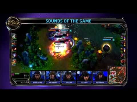 2014 Spring Week 2 | Sounds of the game TSM & CST (vs EG)