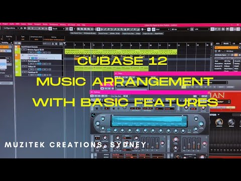 Cubase 12 Basic Music  Arrangement Features|Kiran Pradhan| #cubase1#tutorial#explorepage #steinberg