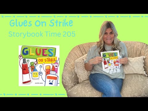 Glues On Strike | Storybook 205 #teacher #storytime #readaloud