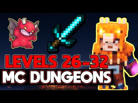 Minecraft Dungeons Let's Play Levels 26-32 Gameplay Commentary