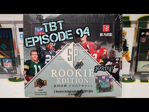 2008 Upper Deck SP Rookie Edition Hobby Box Opening. TBT Episode 94