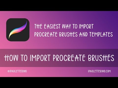 HOW TO: Install Procreate Brushes and Templates - the...