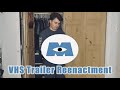 I Reenacted The VHS Trailer To Monsters Inc