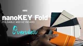 Video thumbnail for nanoKEY Fold Overview: The Ultimate Portable MIDI Keyboard by Korg