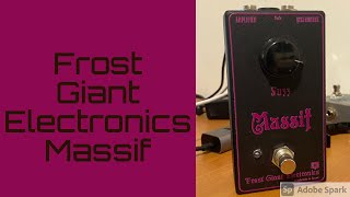 Video thumbnail for Frost Giant Electronics Massif - Some of the BEST Fuzz tones i've ever gotten - Doom Days Ep. 16 by Strazburg