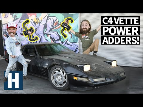Kyle's C4 Corvette Gets Headers - Will it Sound Better?