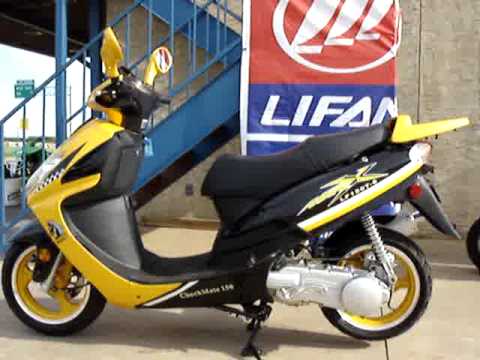 Thumbnail for American Lifan 2009 LF150T-6 scooter by video, Car, vide