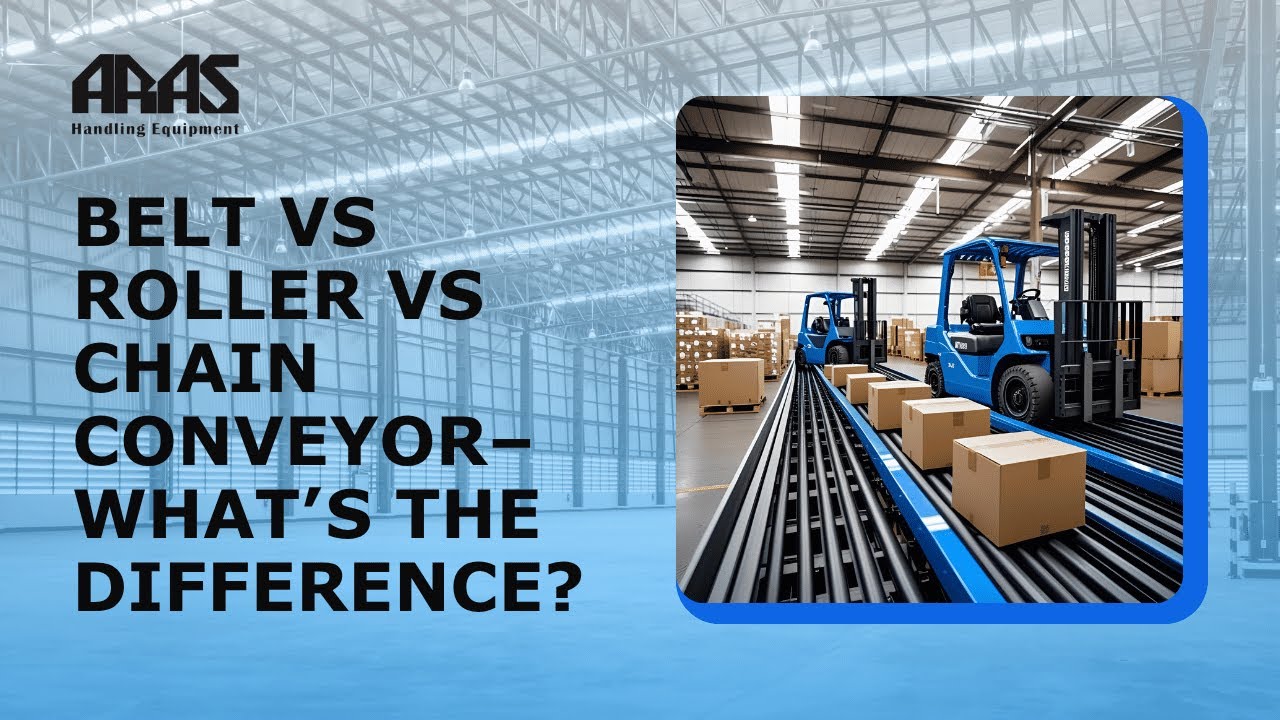Different Types of Conveyor Systems for Warehouses | Material Handling UAE