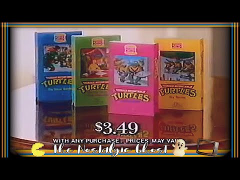 Thumbnail for Burger King Teenage Mutant Ninja Turtles VHS Tapes Commercial by vhs