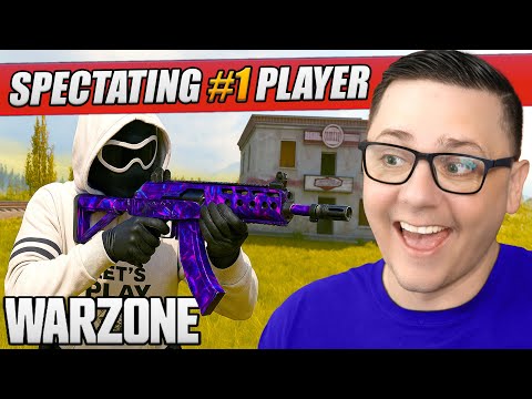 Spectating the Number 1 Solo Player in Warzone