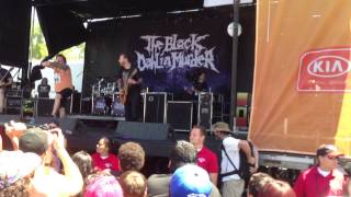 The Black Dahlia Murder - In Hell Is Where She Waits For Me Live at Warped Tour 2013