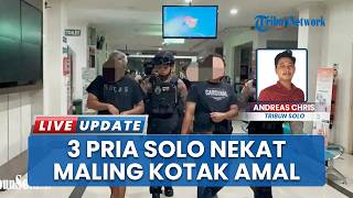 Nekat Mencuri Uang Kotak Amal di Musala RS, 3 Pria Solo Diringkus: Modus Numpang Istirahat