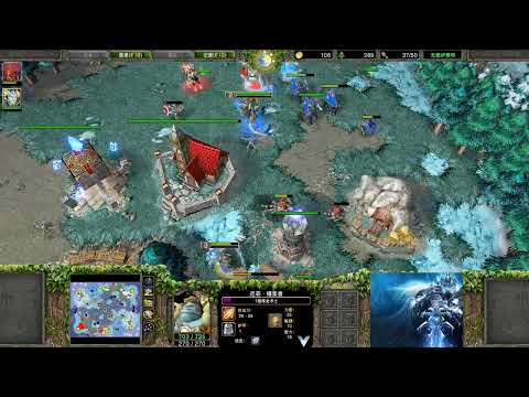 【核心一技】魔兽争霸大帝解说 Moon vs Chaemiko NI