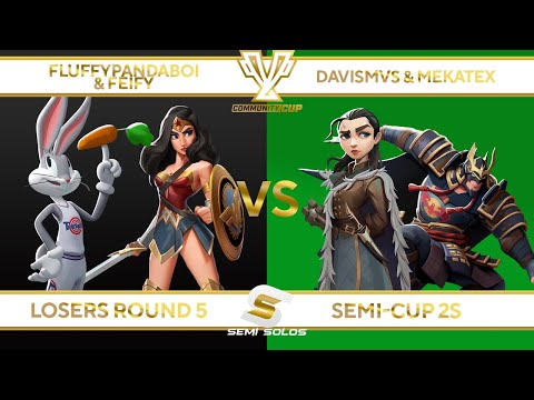 Semi-CUP 2s - FluffyPandaBoi & Feify VS DavisMVS & Mekatex- Multiversus Tournament