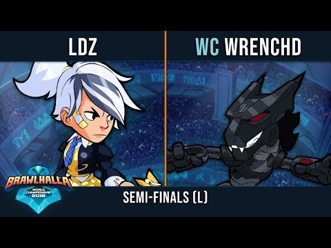 LDZ vs wrenchd - Semi-Finals (L) - Brawlhalla World Championship 2018 1v1 Top 4