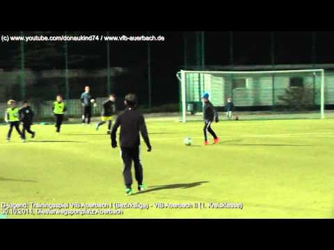 D-Jugend: Trainingsspiel VfB Auerbach I - VfB Auerbach II am 30.10.2014