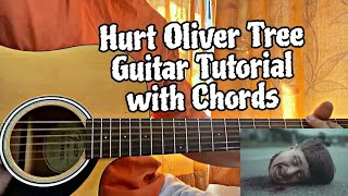 Hurt - Oliver Tree // Guitar Tutorial with Chords (How To Play)