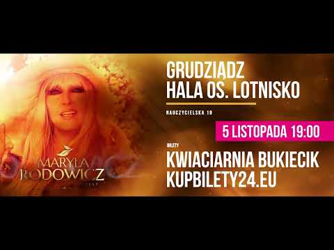 Maryla Rodowicz | zapowiedź koncertu w Grudziądzu