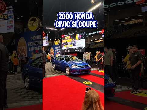 2000 Honda Civic Si Coupe. #shorts #classichondacivic #classichonda #honda #mecumauctions