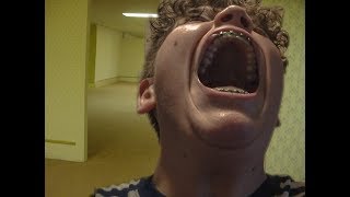 kid skates into the b a c k r o o m s video