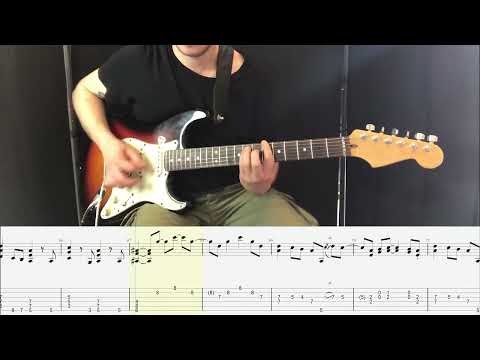 Falco - Der Kommissar GUITAR COVER + PLAY ALONG TAB + SCORE