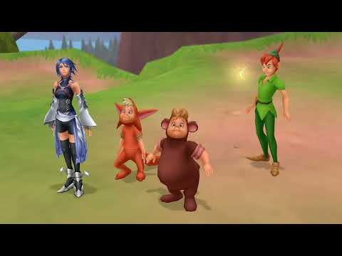 Kingdom Hearts Birth by Sleep Final Mix Theater Mode Scene 242- A Tricky Ascent
