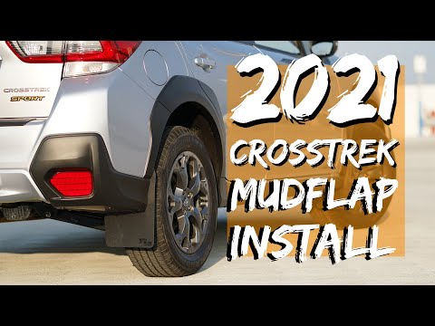 2021 Crosstrek ::: Mudflap Install