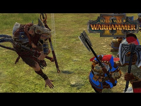The Tretch Grudge - Skaven vs Dwarfs // Total War: Warhammer II Online Battle