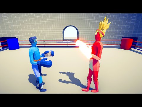 SUPER BOXER vs EVERY UNIT - Totally Accurate Battle Simulator TABS