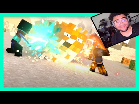 Annoying Villagers 64 - Minecraft Animation by MrFudgeMonkeyz (REACTION VIDEO)