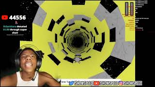 IShowSpeed plays Run 3 (Full)
