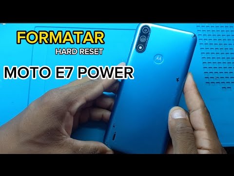 Como FORMATAR MOTO E7 POWER / hard reset