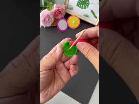 With a small bottle cap and a toothpick, you can make some fun spinning tops for your children, whi