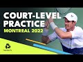 Murray, Alcaraz, Sinner, Tsitsipas, Monfils & More Court-Level Practice | Montreal 2022