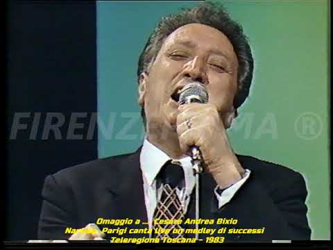 Omaggio a... Cesare Andrea Bixio. Narciso Parigi canta live un medley di canzoni - TCT - 1983