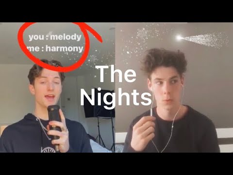 Avicii - The Nights "melody, harmony" challenge (cover)