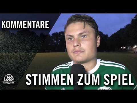 Die Stimmen zum Spiel | BV Hiltrop - DJK TuS Hordel (2. Runde, Kreispokal Bochum)