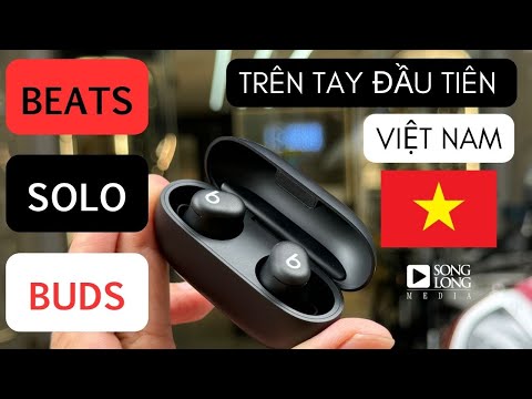 Mở hộp trên tay Tai nghe BEATS SOLO BUDS đầu tiên tại Việt Nam, TWS rẻ nhất của Beats từng làm ra
