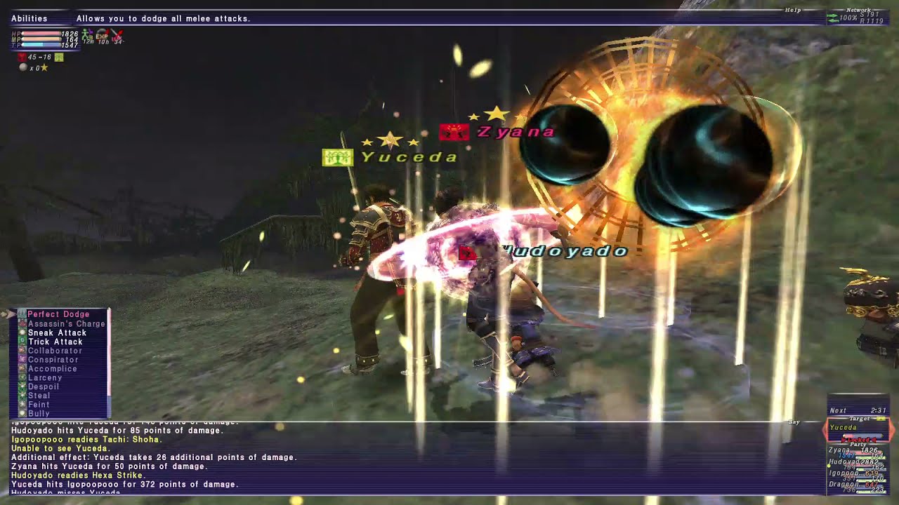 Final Fantasy XI Ballista 99 Uncap PvP Asura Server Part (2/2) (9/14/2021)
