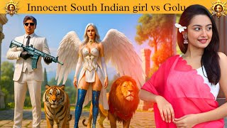 CUTE INNOCENT GIRL 🤑 VS ANGRY GOLU | DEAR GOLU GAMING ⚡