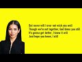 Pray For You Jhene Aiko Lyrics