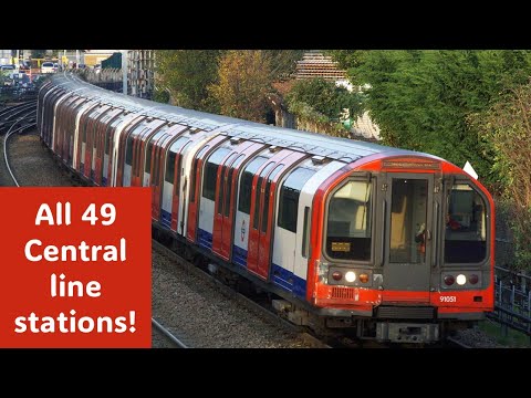 All 49 Central Line Stations!
