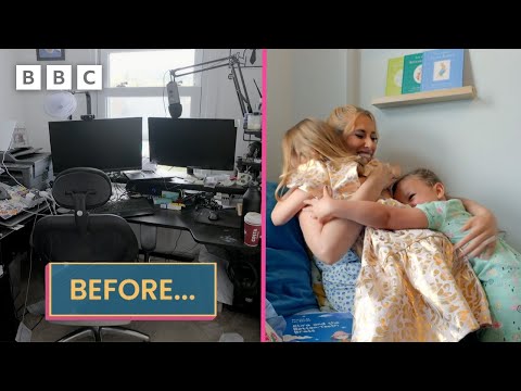 Stacey & the team create a  magical ✨ reading room for two special little girls | Sort Your Life Out