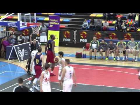 FCB Basket: El Barça Lassa Júnior gana el campeonato de España frente al Real Madrid (65-58)