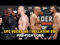 UFC Vegas 68 & Bellator 290 LIVE Stream | Pre-Fight Q&A | MMA Fighting