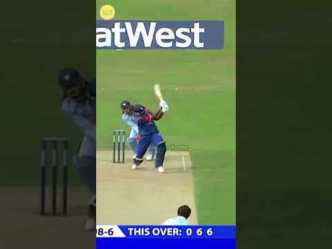 5 Sixes in an over to Yuvraj Singh  #cricket  #edit