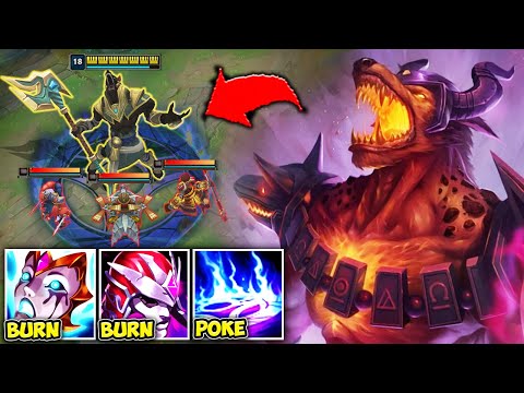 THIS ANNOYING POKE NASUS BUILD IS TAKING OVER HIGH ELO! (MAKE THE ENEMY RAGE)